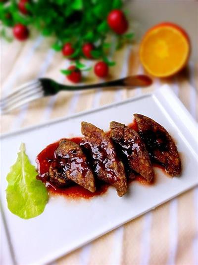 French red wine liver