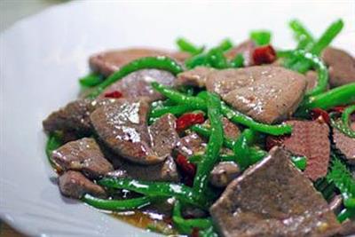 Oilseed pork liver