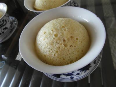 Steamed cake