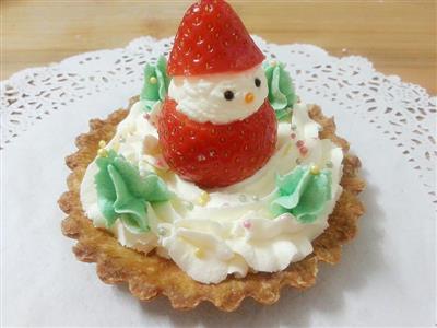 Santa's snowman strawberries