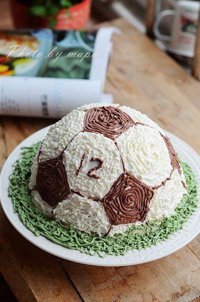 pastel de fútbol