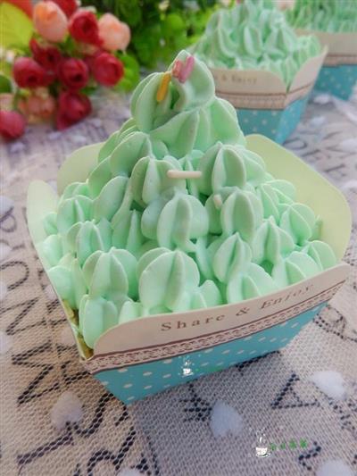 Christmas tree cake