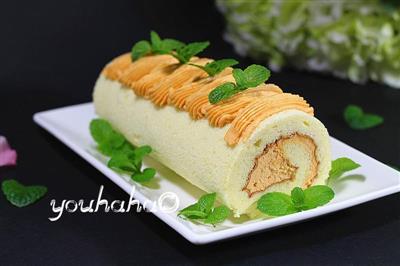 Pumpkin cake rolls