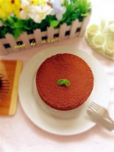 Cocoa sponge cake