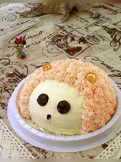  . flower cake sheep qué qué