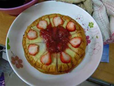 Pastel de fresa