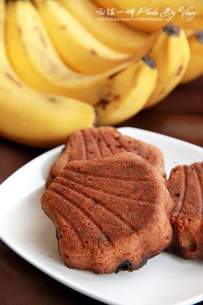 Chocolate banana cake