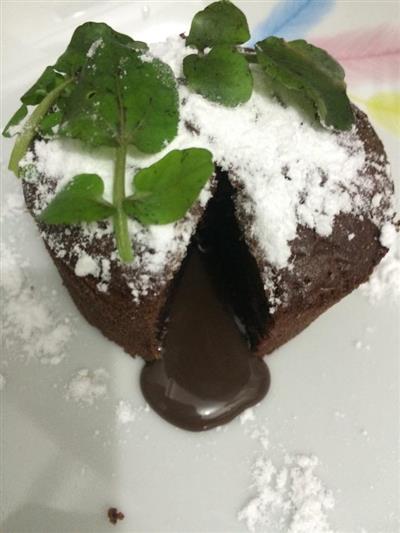 Chocolate lava cake