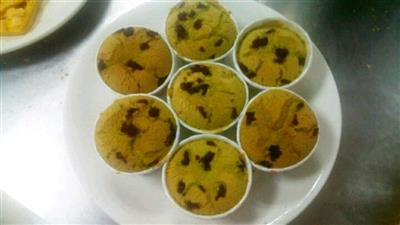 Cake with tea leaves