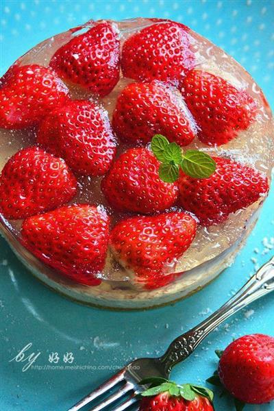 Strawberry mousse