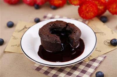 Chocolate lava cake