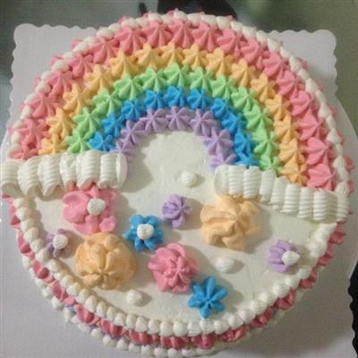 Tarta arco iris