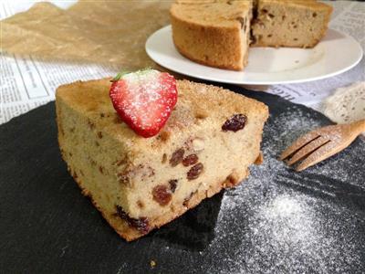 Dried candy cake