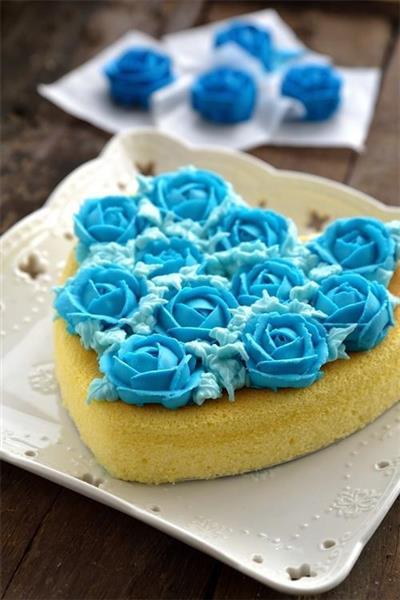 The blue fairy cheesecake