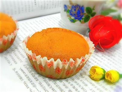 Glutinous rice powder paper cup cake