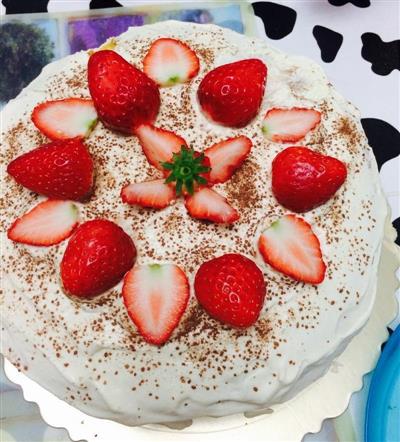 Strawberry cake