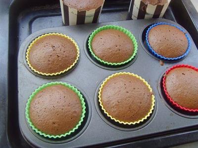 Chocolate flour cake