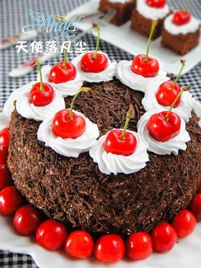 The Black Forest cake