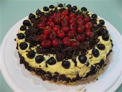 The Black Forest cheesecake