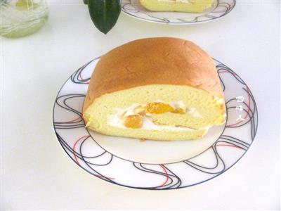 Mango pastel rollo