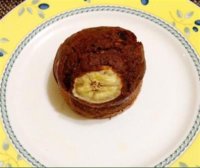 Banana and chocolate cake