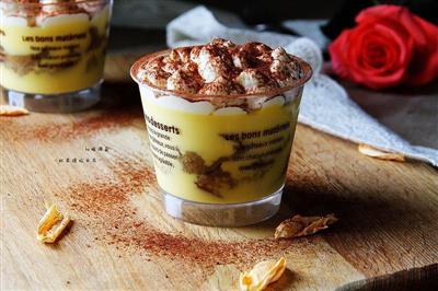 A cup of tiramisu