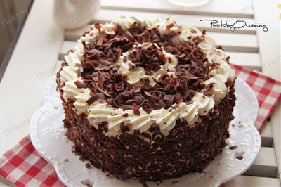 The Black Forest cake