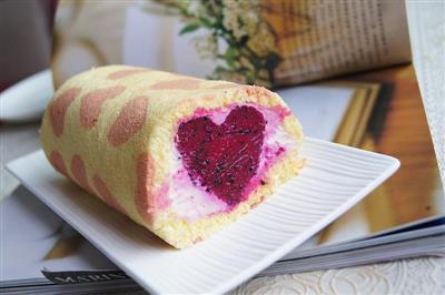 Love is like a cake roll.