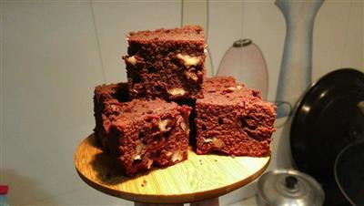 Cake brownie de chocolate