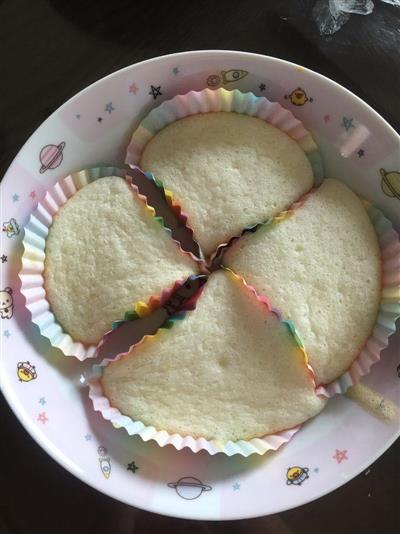 Homemade steamed cake