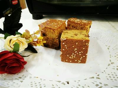 Nutritious date cake - no foam powder