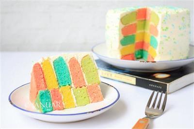 Rainbow cake