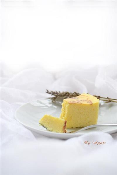 Cake de queso con mármol