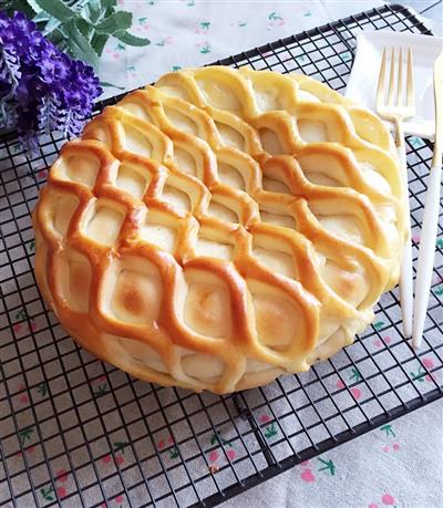 Jelly bread with mesh