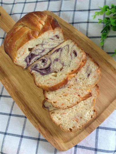 Purple carrot bread