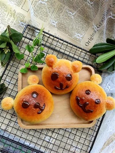 The gift of the sixth - fried bear bread