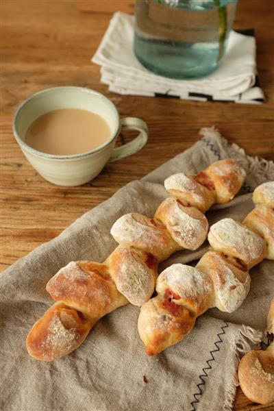 Wheat bacon bread