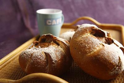 Japanese red bean bread