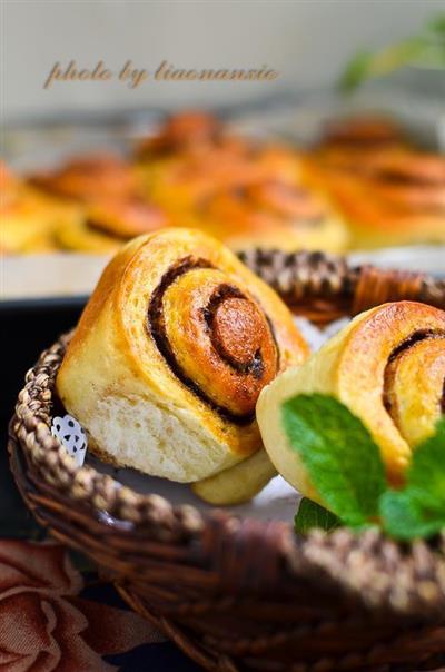 Rollos de pan de canela