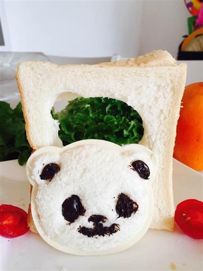 Sweet panda sandwiches