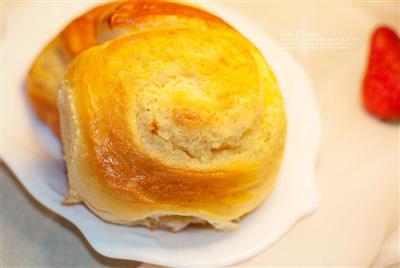 Almonds and bread rolls