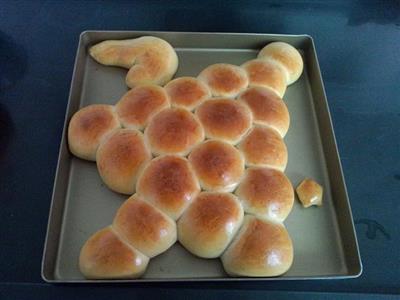 Christmas tree bread