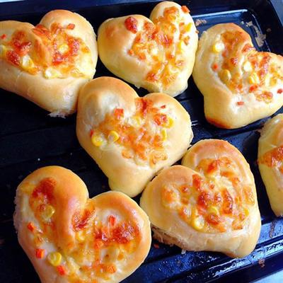 Vegetable and cheese bread