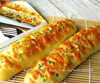 Cheese and onion bread