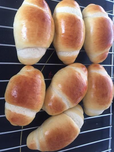 Handmade bread rolls