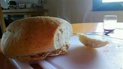 The simplest starter bread