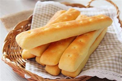 Raw bread sticks