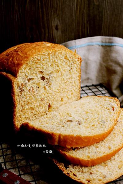 Red sugar whole-wheat bread