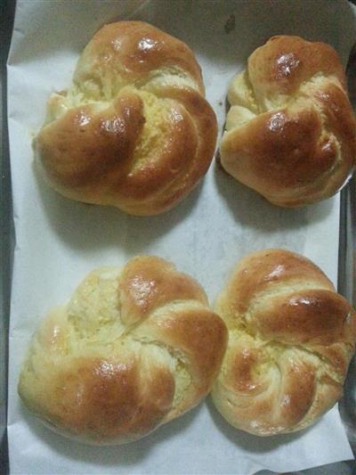 Milk and coconut bread