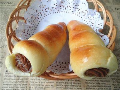 Cocoa spiral bread